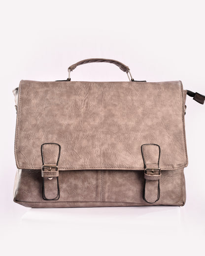 Bossed Slim Briefcase