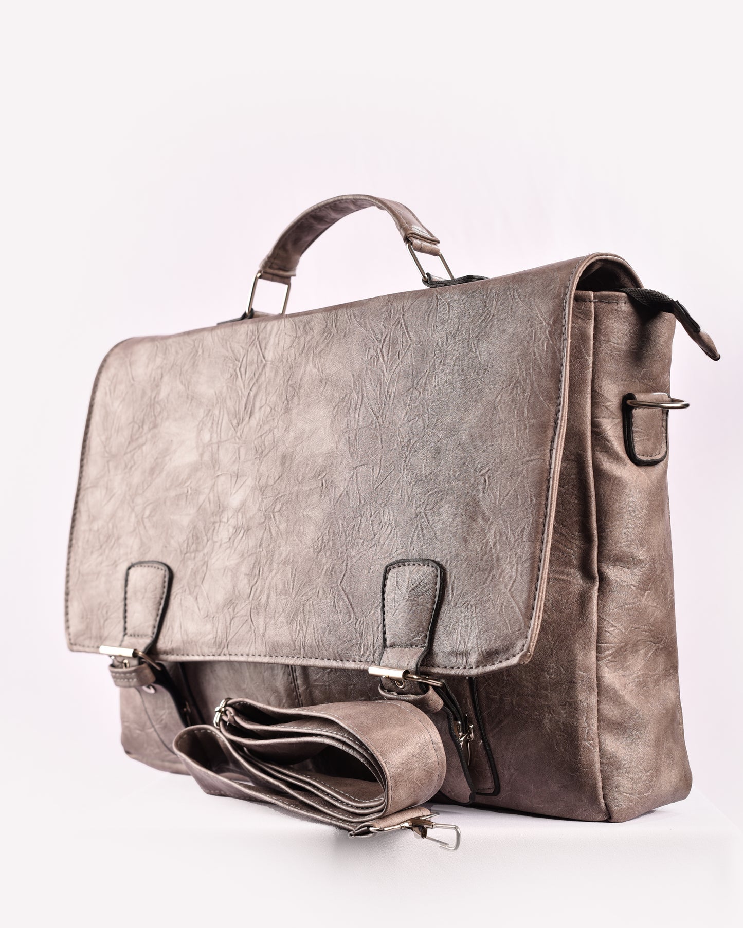 Bossed Slim Briefcase