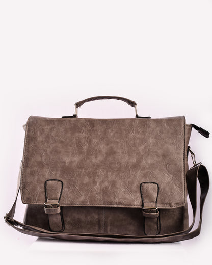 Bossed Slim Briefcase